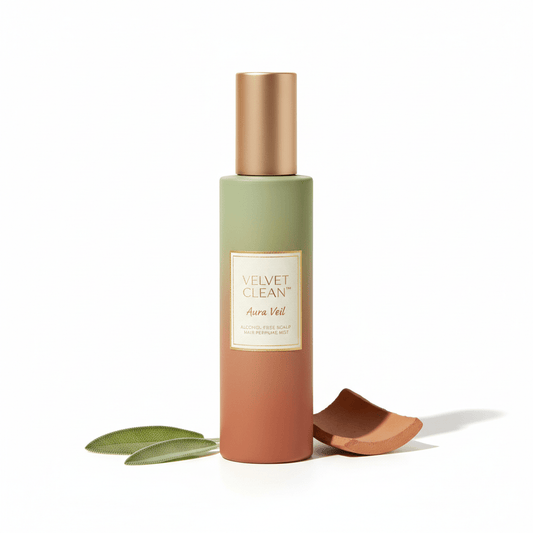 Velvet Clean™ Aura Veil — Alcohol - Free Scalp & Hair Perfume Mist - ToxiTress™