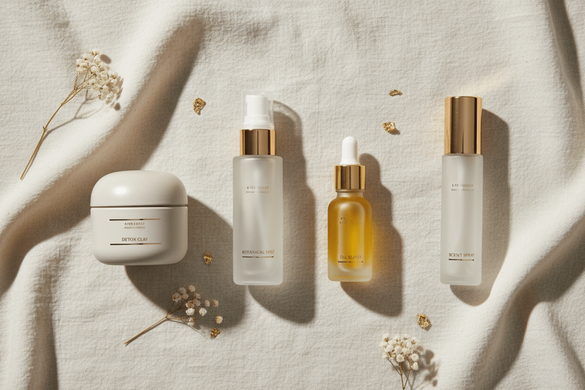 Complete 4-step ritual collection — ivory + gold