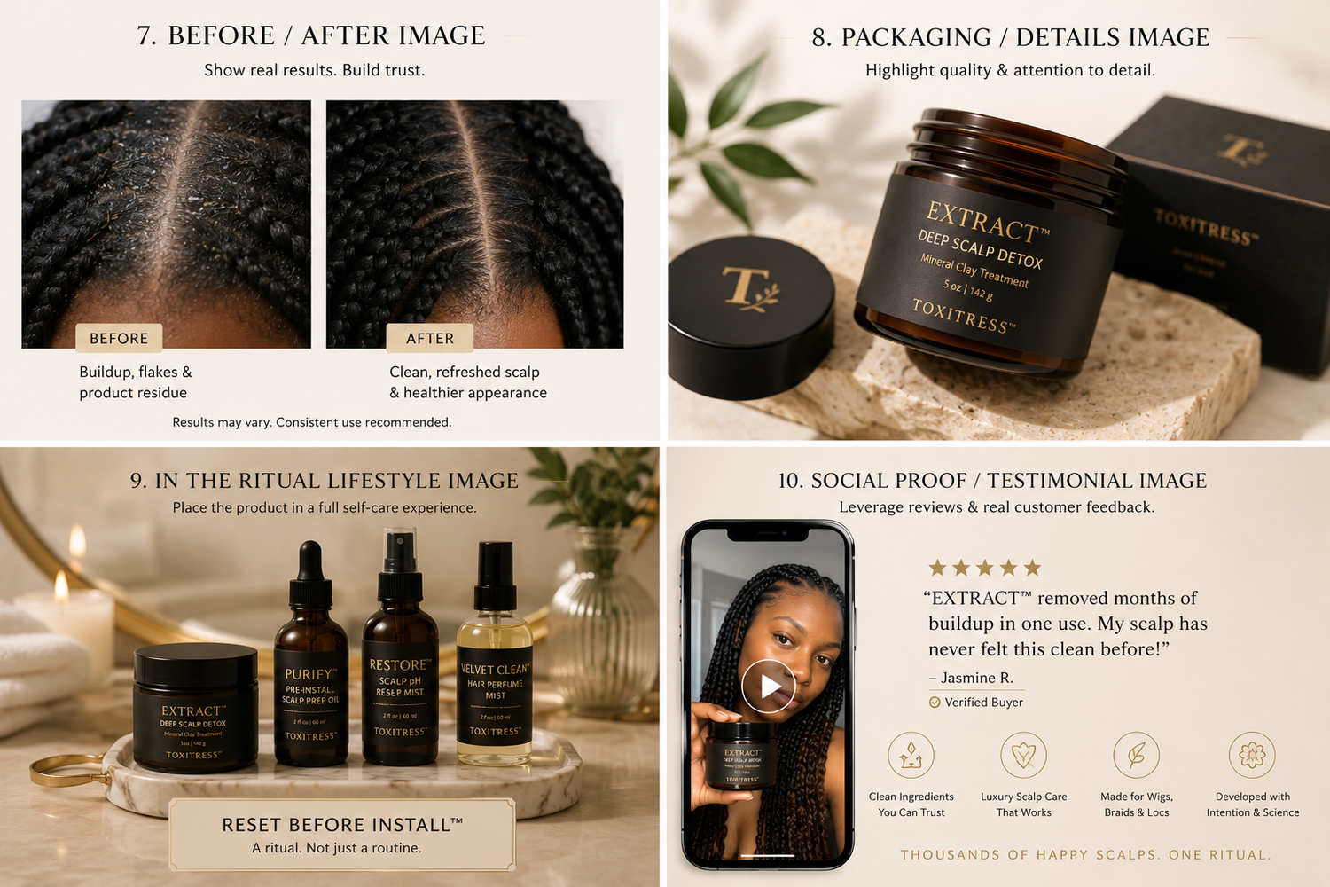 Pre-Install Scalp Wellness System | Starter Foundation Reset Kit™