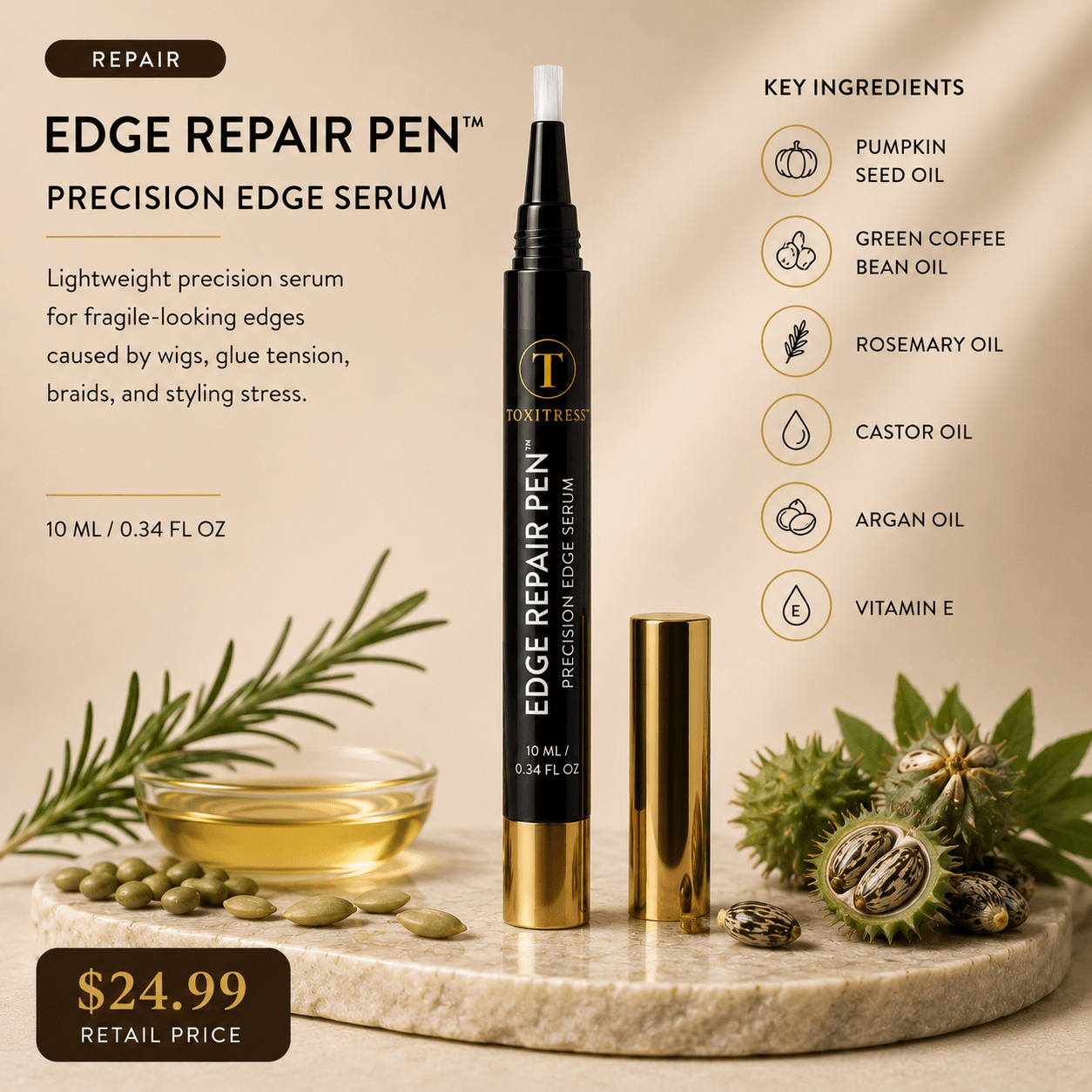 EDGE REPAIR PEN precision edge recovery serum