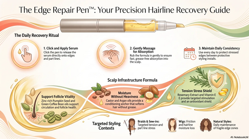 EDGE REPAIR PEN™ — Precision Hairline Recovery Serum