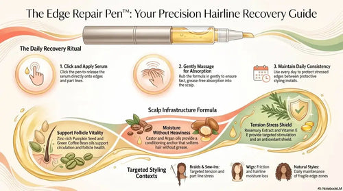 EDGE REPAIR PEN™ — Precision Hairline Recovery Serum | 5mL - ToxiTress™