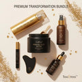 ToxiTress™ Premium Scalp Transformation Bundle including full 4-layer ritual, edge recovery, and scented treatment in a sleek package.