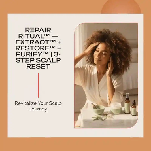Repair Ritual&trade; &mdash; EXTRACT&trade; + RESTORE&trade; + PURIFY&trade; | 3-Step Scalp Reset by@Outfy