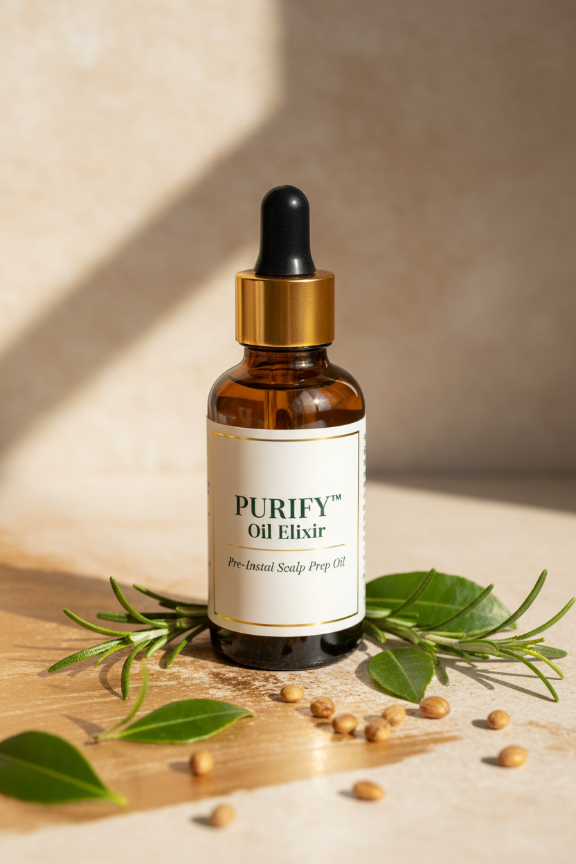 Pre-Install Scalp Prep Oil | PURIFY™ Oil Elixir