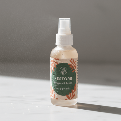 RESTORE™ Botanical Infusion — Scalp pH Reset Mist - ToxiTress™