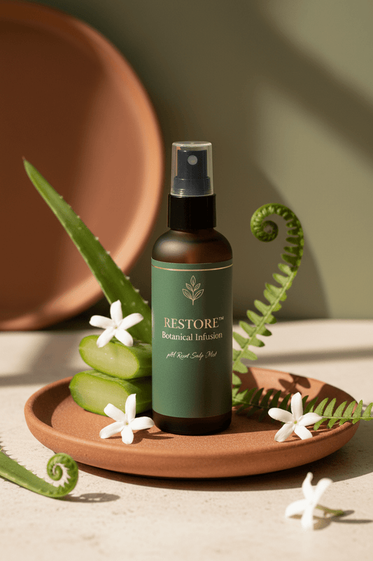 RESTORE™ Botanical Infusion — Scalp pH Reset Mist - ToxiTress™