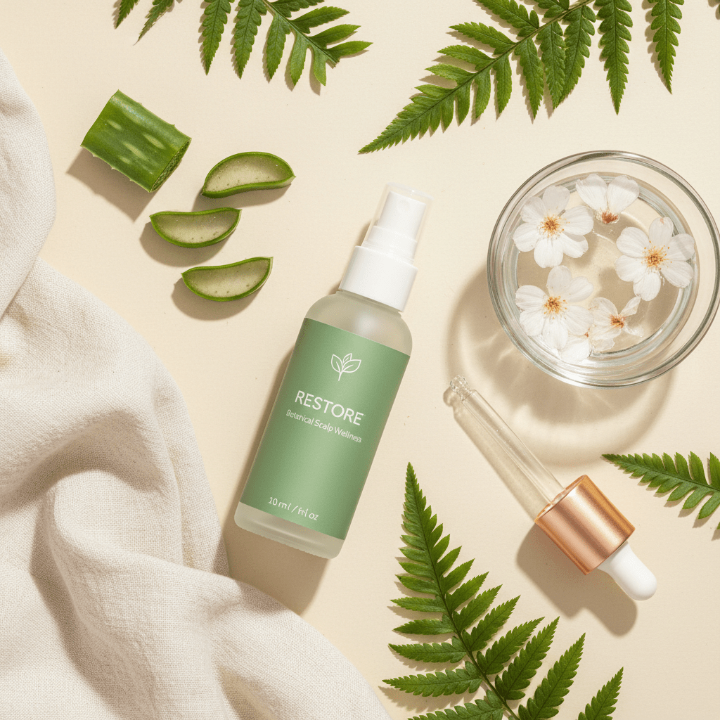 RESTORE™ Botanical Infusion — Scalp pH Reset Mist - ToxiTress™