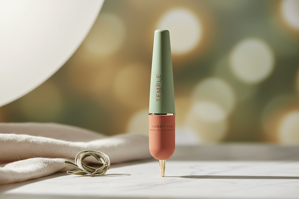 TEMPLE THERAPY PEN™ — Precision Edge + Temple Recovery Serum - ToxiTress™