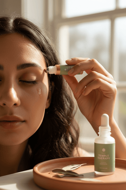 TEMPLE THERAPY™ Roll - On — Botanical Hairline Recovery Oil - ToxiTress™