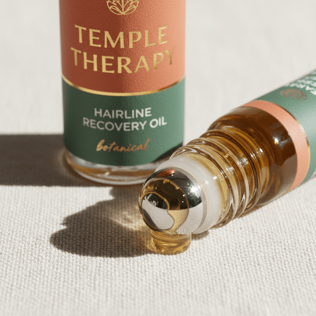 TEMPLE THERAPY™ Roll - On — Botanical Hairline Recovery Oil - ToxiTress™