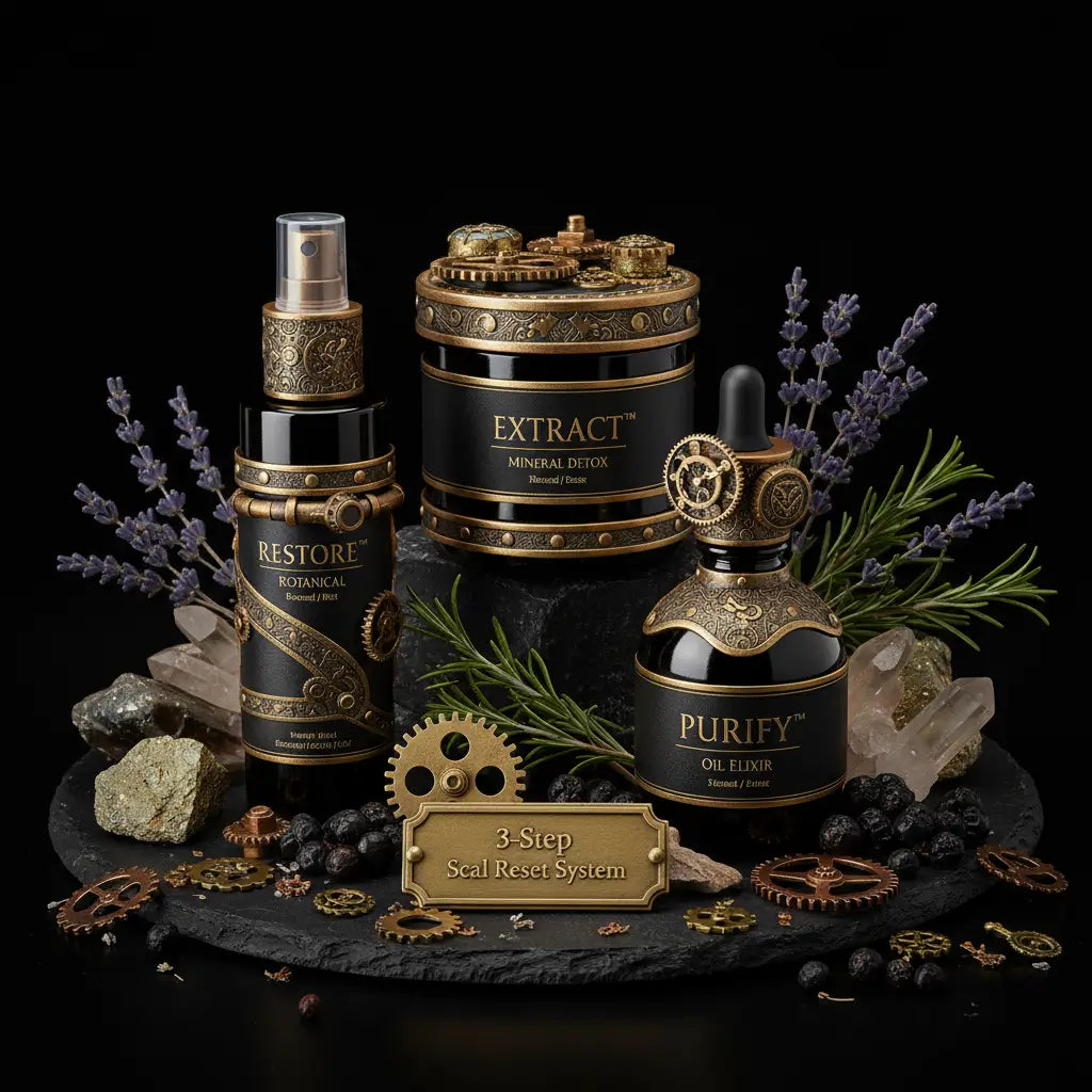 The Foundation Ritual — 3-Step Scalp Reset System | ToxiTress™