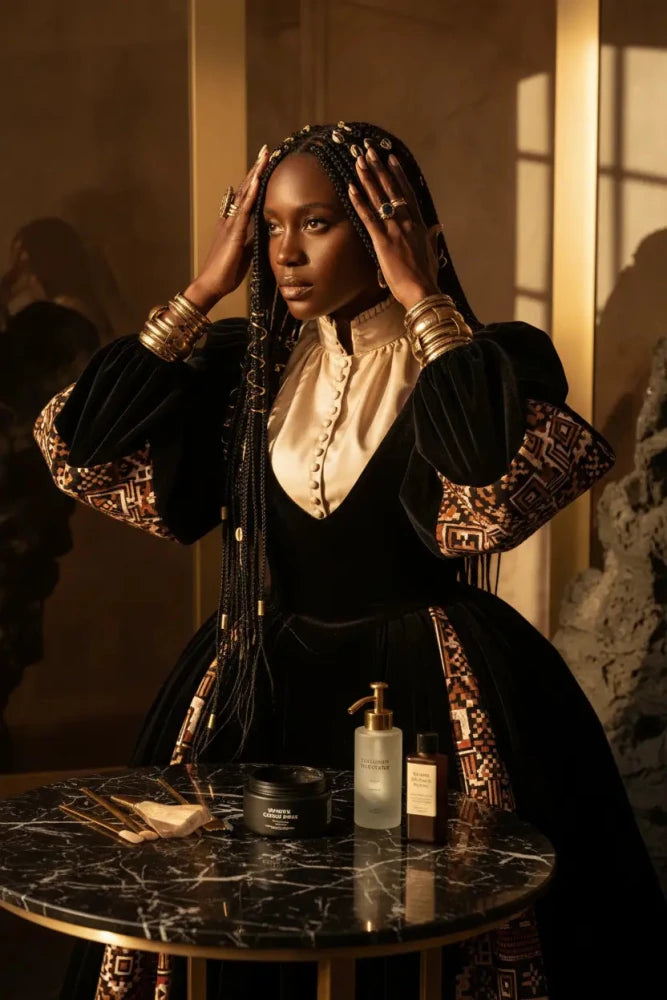 The Foundation Ritual — lifestyle photo | ToxiTress™ scalp care