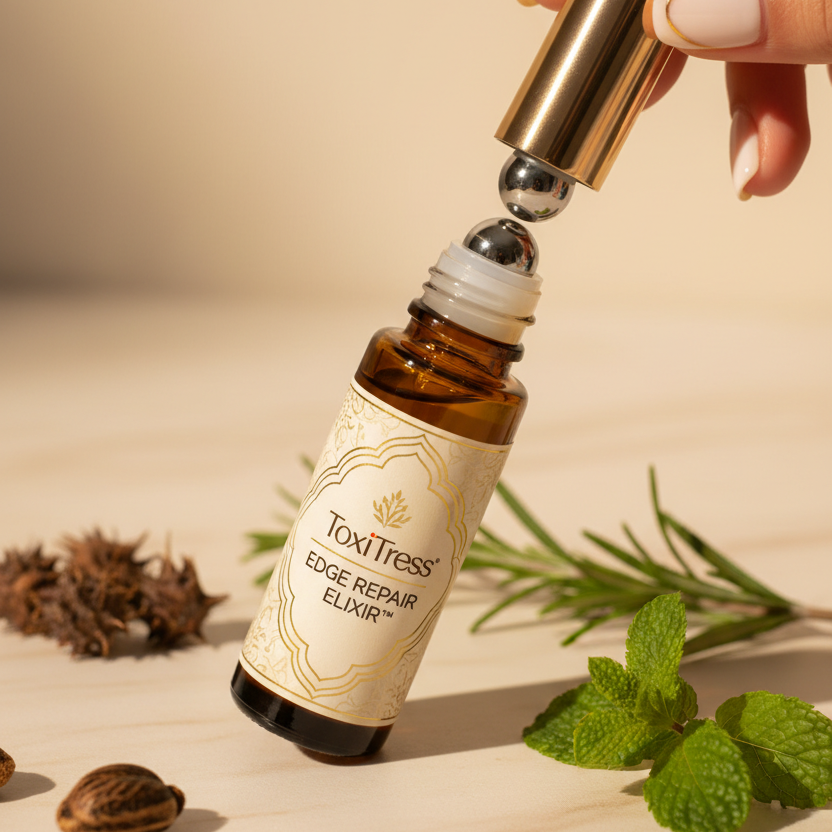 ToxiTress Botanical Hairline Recovery Oil for edges