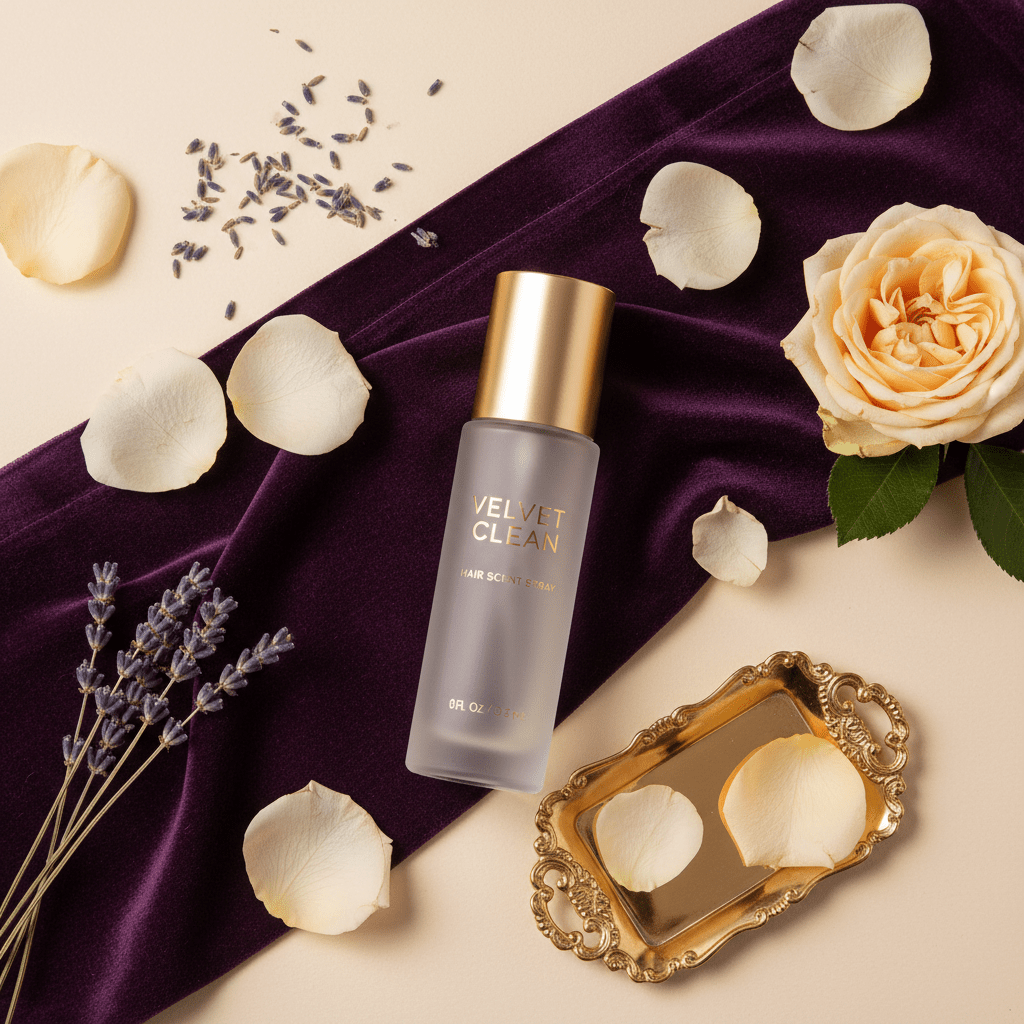 Velvet Clean™ Scalp + Hair Scent Spray — Alcohol - Free Luxury Hair Mist - ToxiTress™