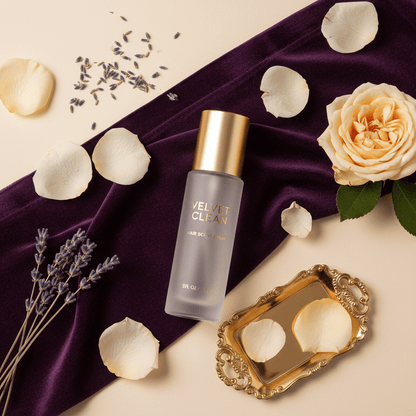 Velvet Clean™ Scalp + Hair Scent Spray — Alcohol - Free Luxury Hair Mist - ToxiTress™