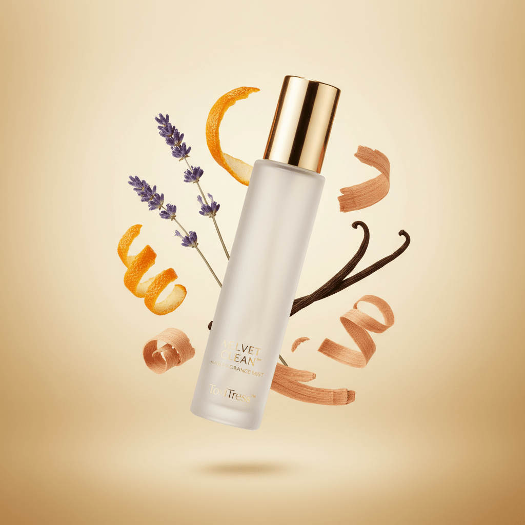 Velvet Clean™ Scalp + Hair Scent Spray — Alcohol - Free Luxury Hair Mist - ToxiTress™